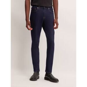 NWT Everlane Men's The Slim 4-Way Stretch Organic Jean Uniform Dark Indigo 33x32